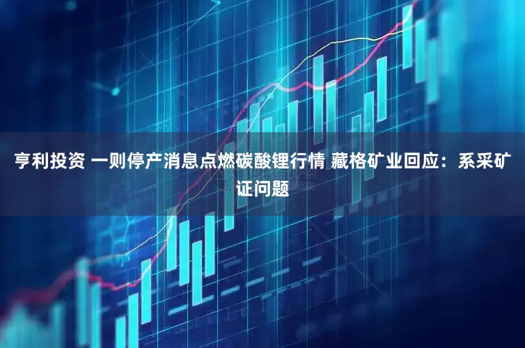 亨利投资 一则停产消息点燃碳酸锂行情 藏格矿业回应：系采矿证问题